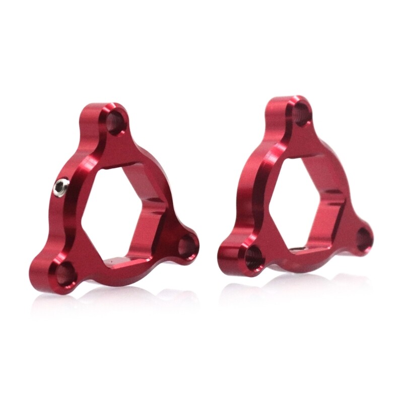 Motorcycle Front Anodized Fork Preload Adjusters 14/17/19/22mm Universal