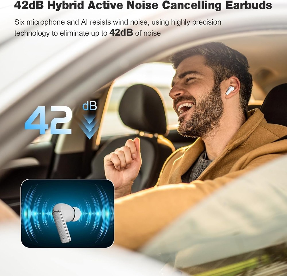 Language Translation Earbuds, 163 Language & Accents Two-Way Translator Devic...