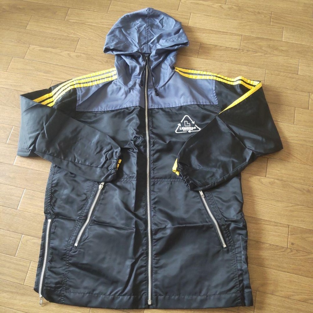 LEMONed hooded jacket hide