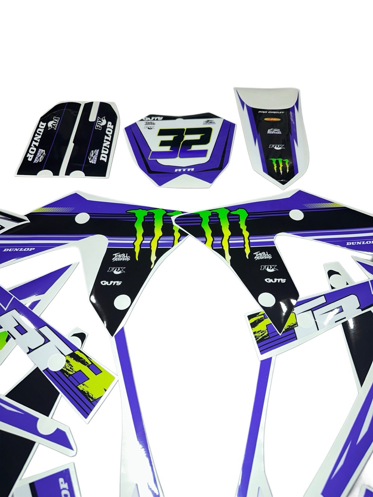 ETM RTR graphics kit decals THICK AND HIGH GLOSS .....