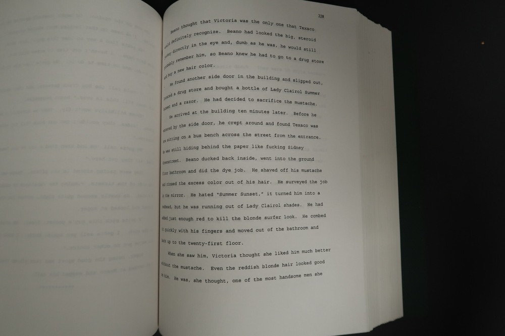 King Con Original Book Script Stephen J. Cannell Studios Collection 1996 Novel