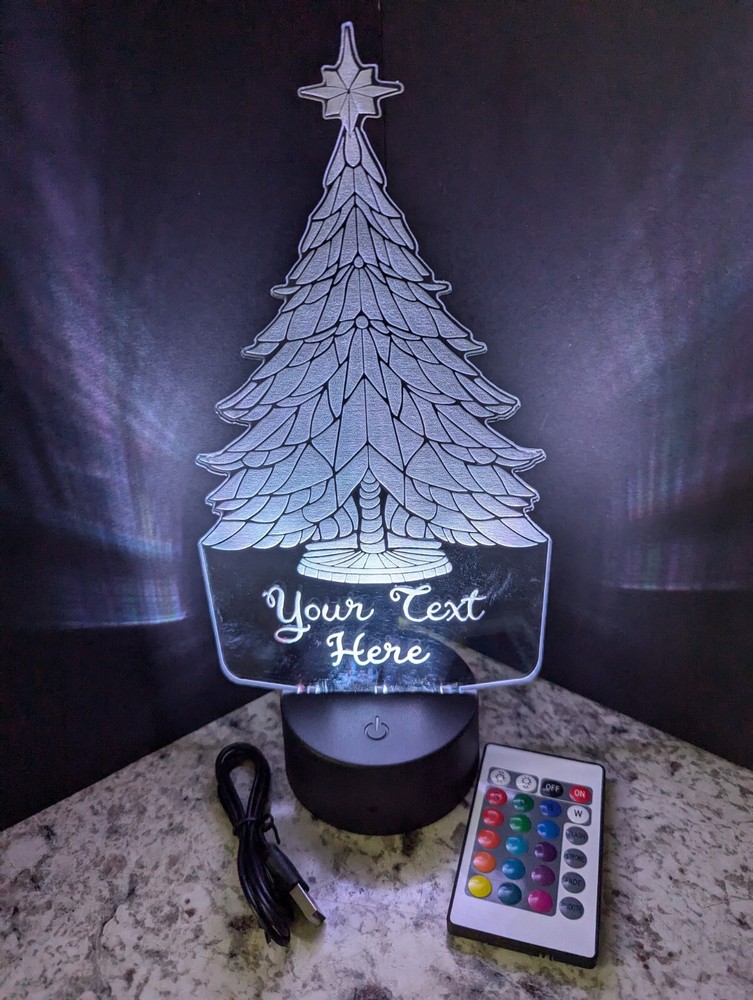 Customizable Christmas Tree L.E.D. Large light display