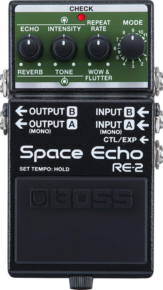 BOSS RE-2 Space Echo Tape Echo Pedal