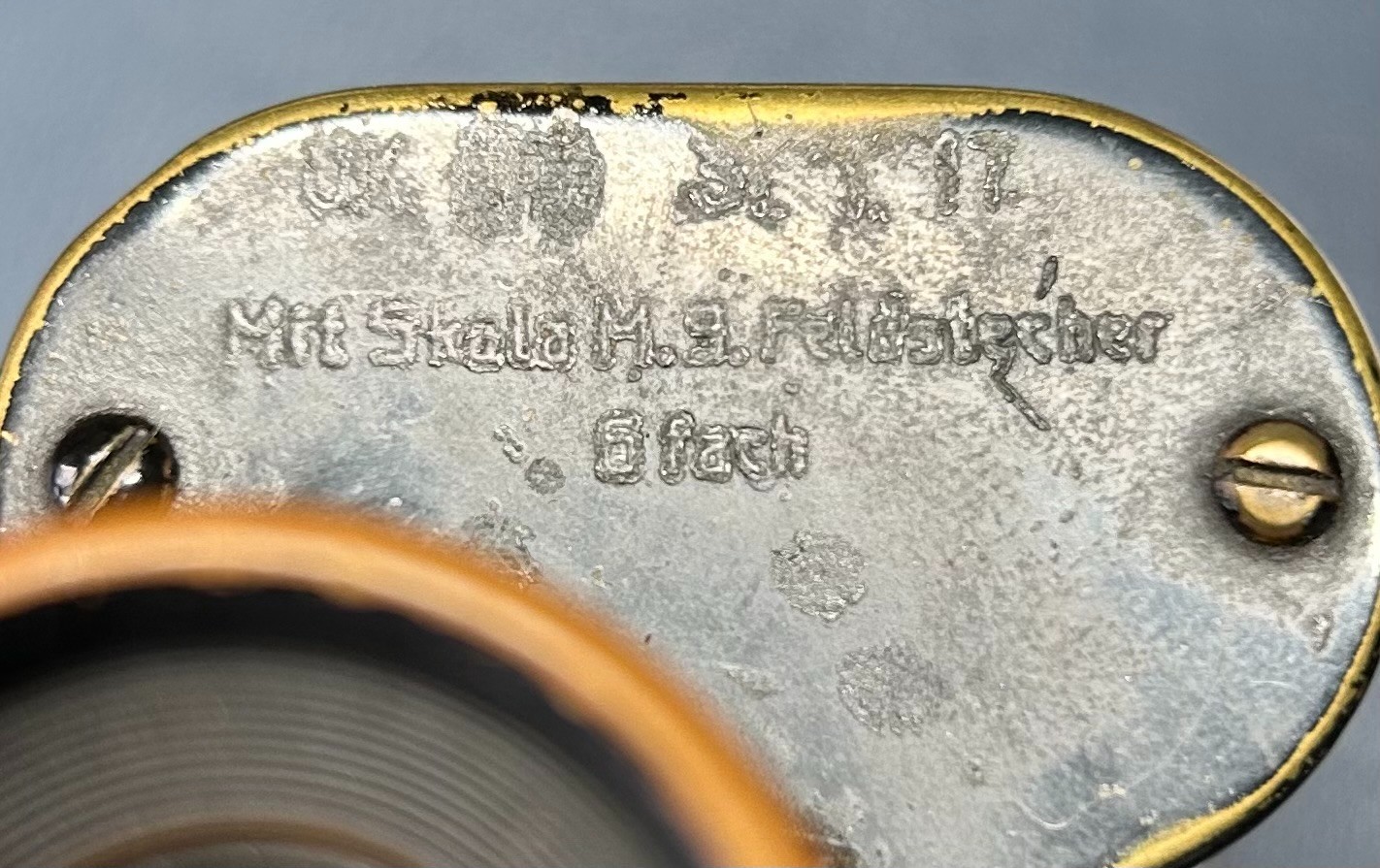 C.P. Goerz Berlin 6x30 Wien u Pozsony Austro Hungarian Artillery WW1 Binoculars