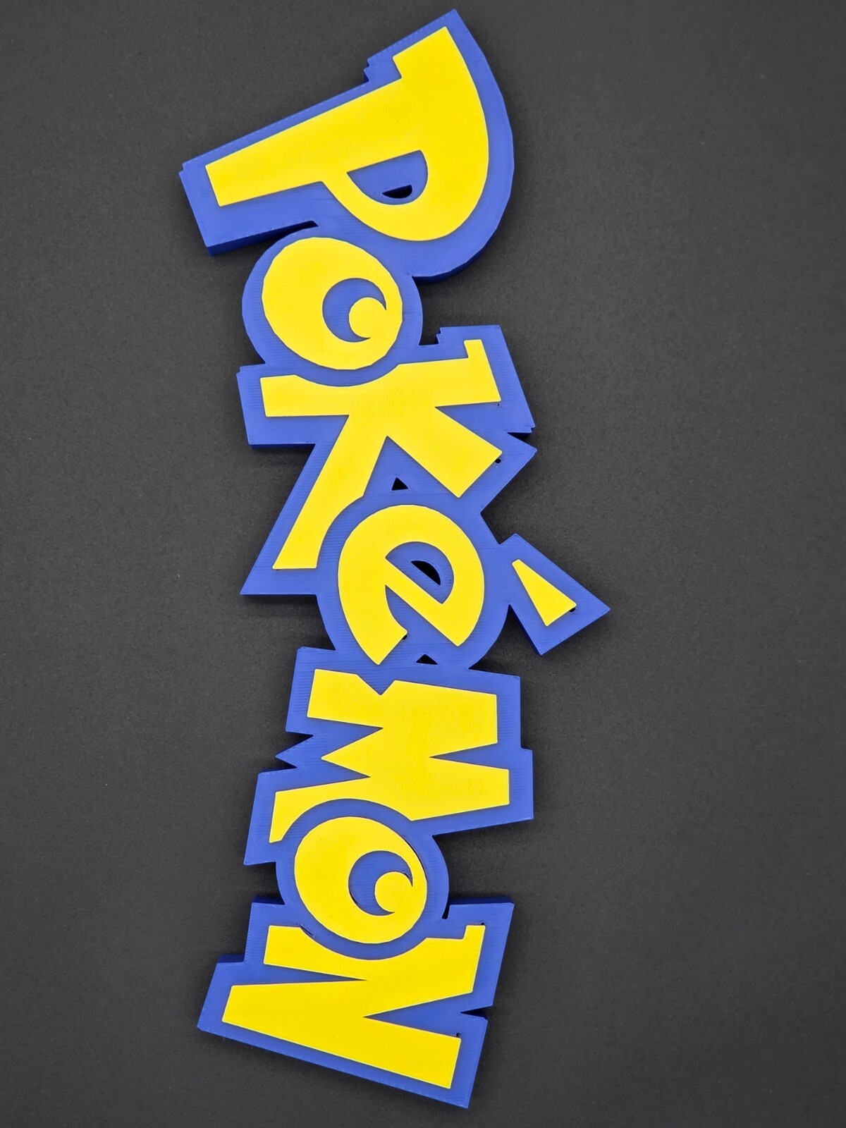 12" Pokemon Sign – Gaming Room, Collector’s Display, Fan Gift