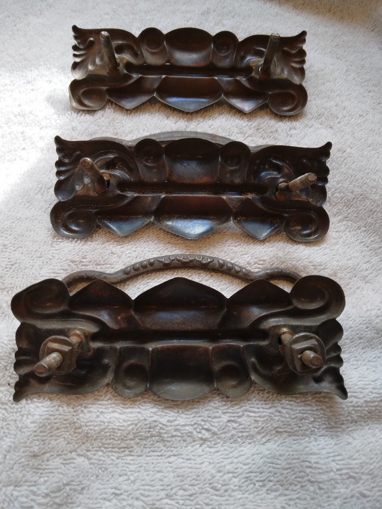 Antique drawer pulls 3 total.