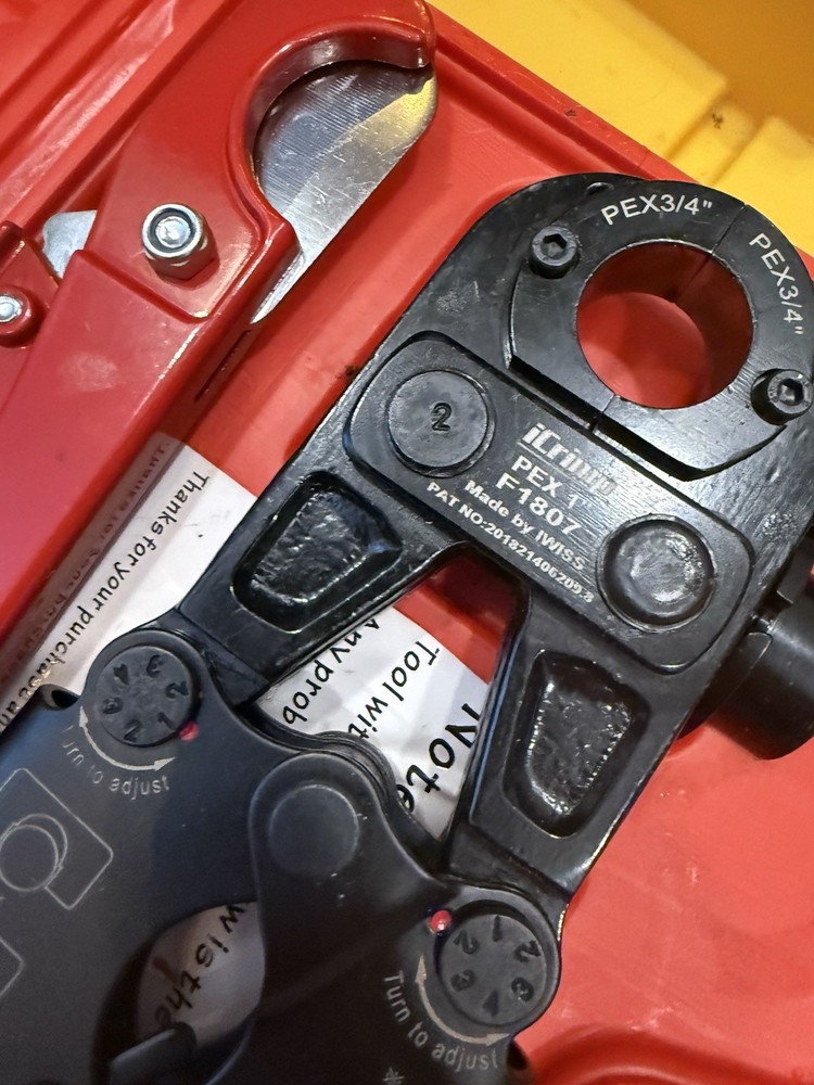 iCrimp PEX Crimp Tool Kit F1807