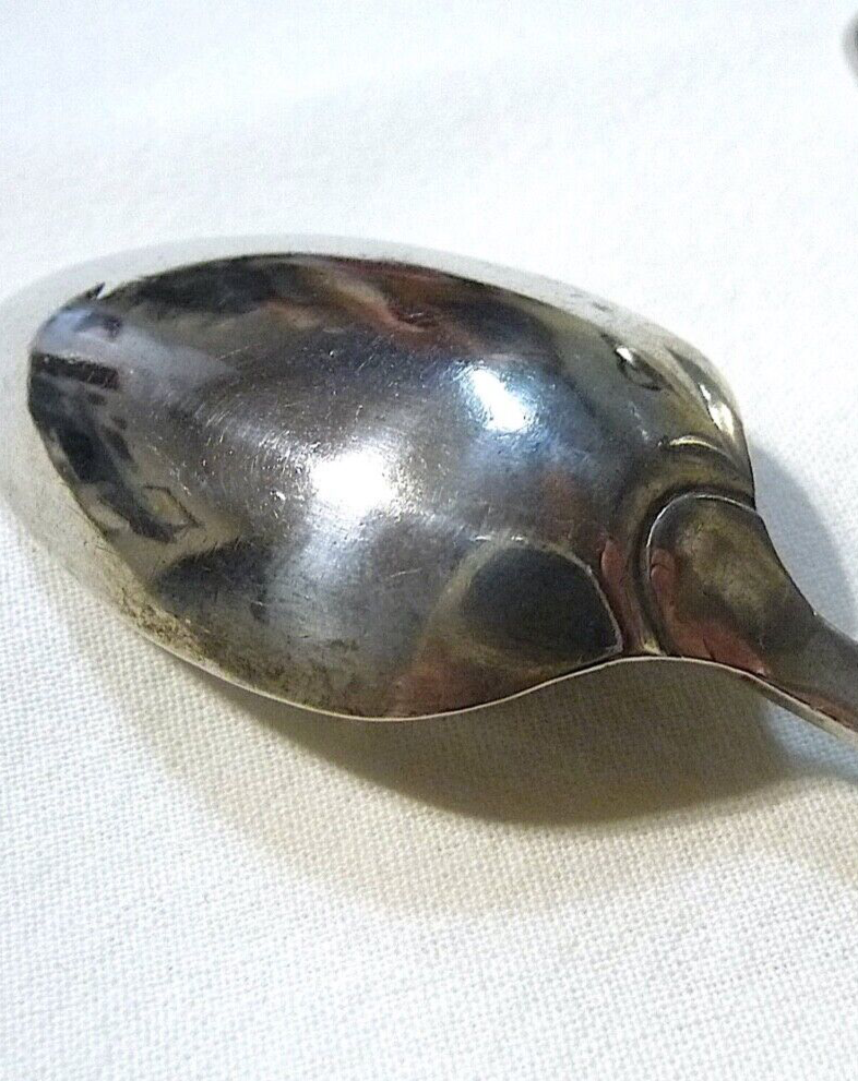 4-Antique Scottish Provincial Silver J. Cornflute, Perth, Teaspoons Initials"AF"