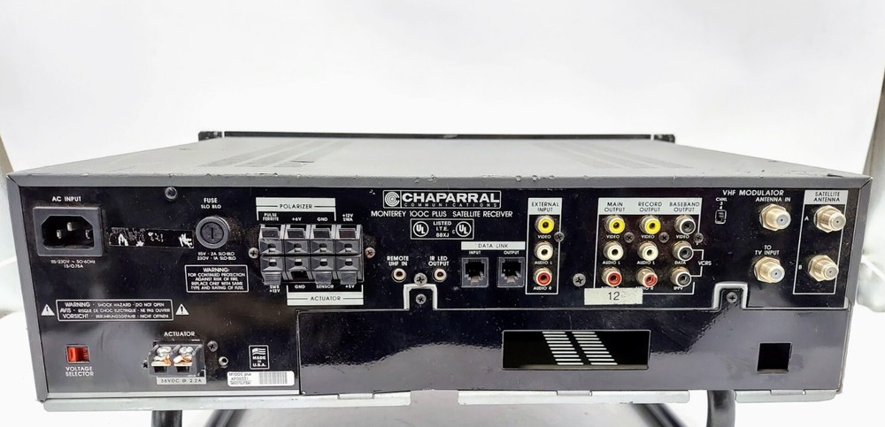 Chaparral Monterey 100C Plus Satellite Receiver