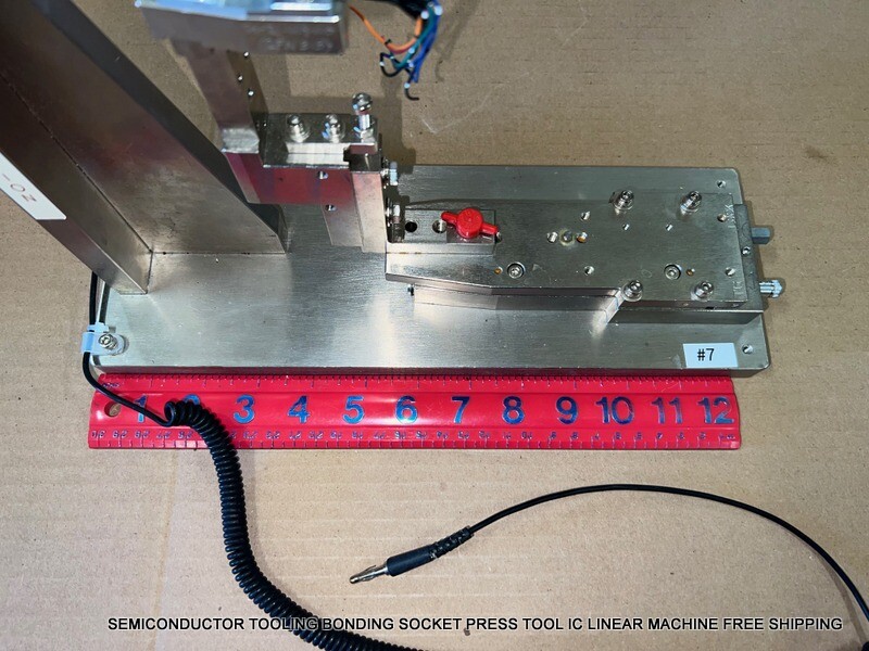 SEMICONDUCTOR TOOLING BONDING SOCKET PRESS TOOL IC LINEAR MACHINE FREE SHIPPING