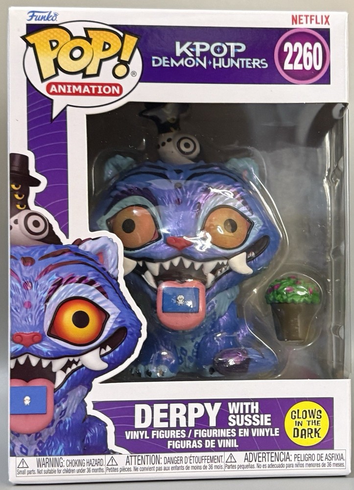 Funko Pop! K-Pop Demon Hunters Derpy with Sussie (Glow) #2260