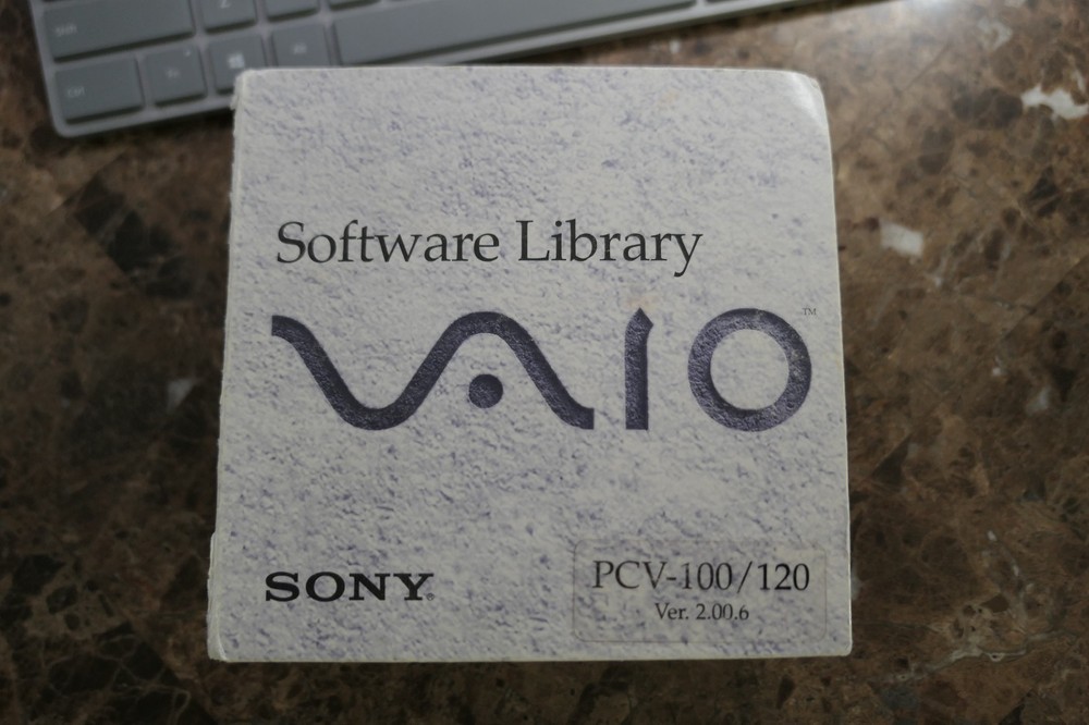 Sony Vaio PCV-100/120 Software Library Version 2.00.6 22-Discs