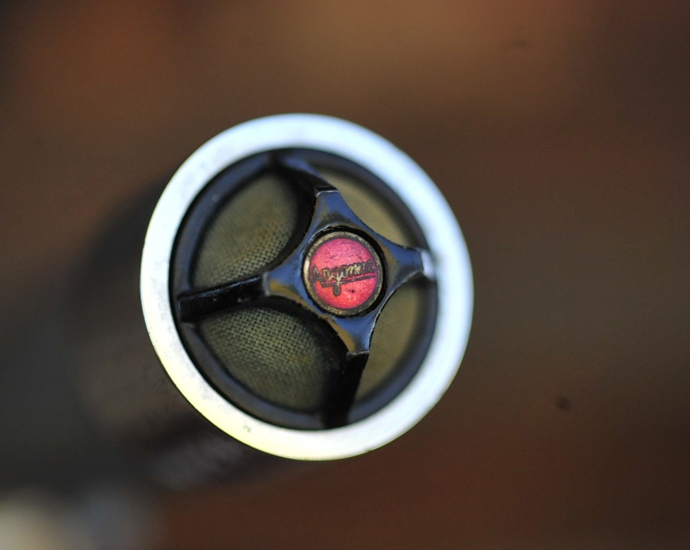 Argonne AR-58 Mic Microphone and Stand Untested