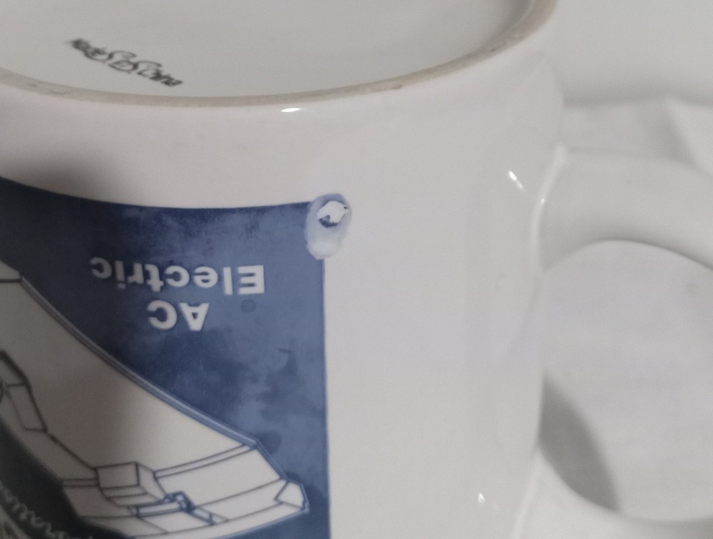 Damascus Coal Mining Machine 11oz Coffee Mug See Description