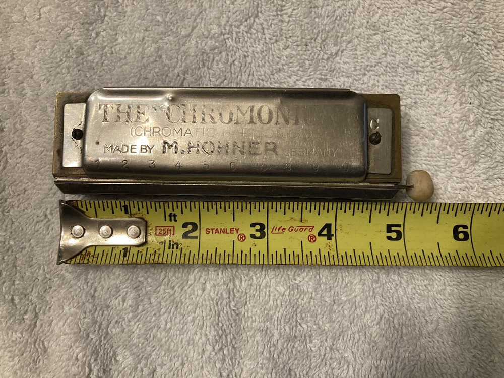 Vintage M-Hohner's The Chromonica Harmonica “C”.