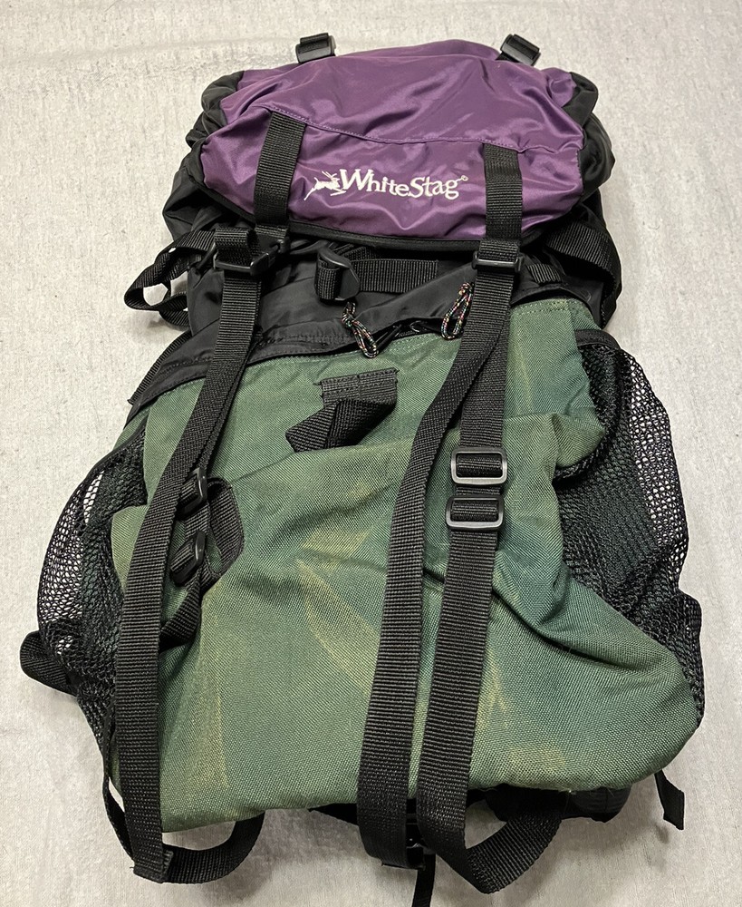 White Stag Hiking Backpack Interior Frame Upper And Lower Compartment