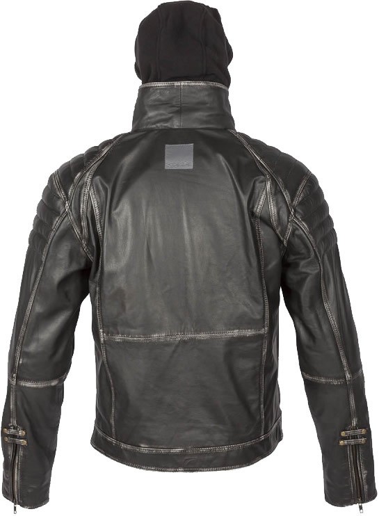 Spada Peacedog Leather Jacket - Vintage Black