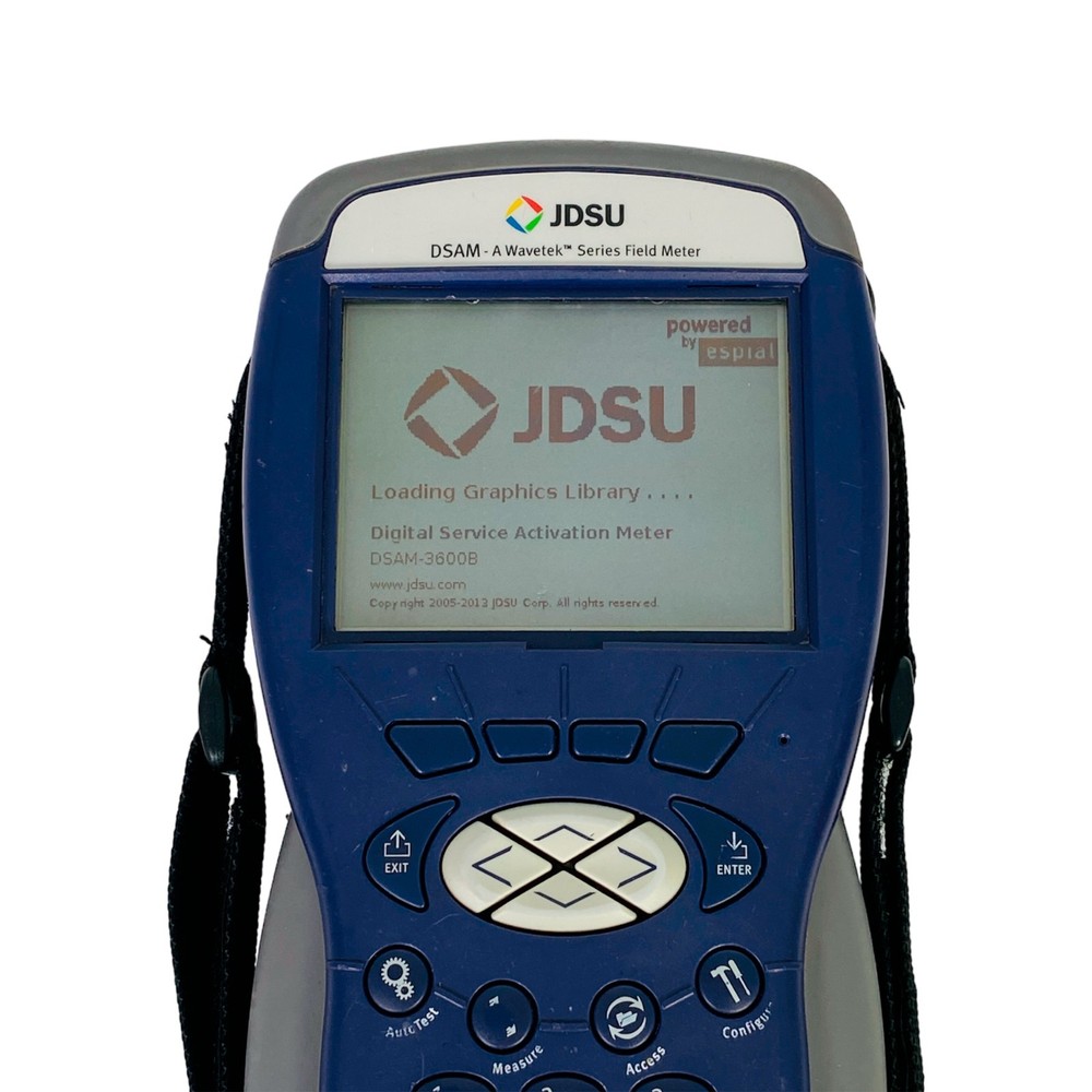 📡 JDSU DSAM-3600B XT DOCSIS 3.0 Network Meter - Power Tested 💻🔌
