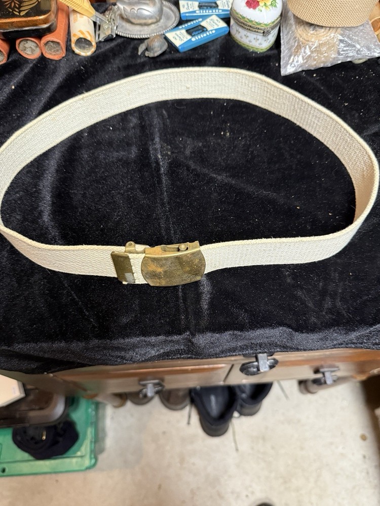 WWII USMC Belt with Buckle IN GREAT SHAPE