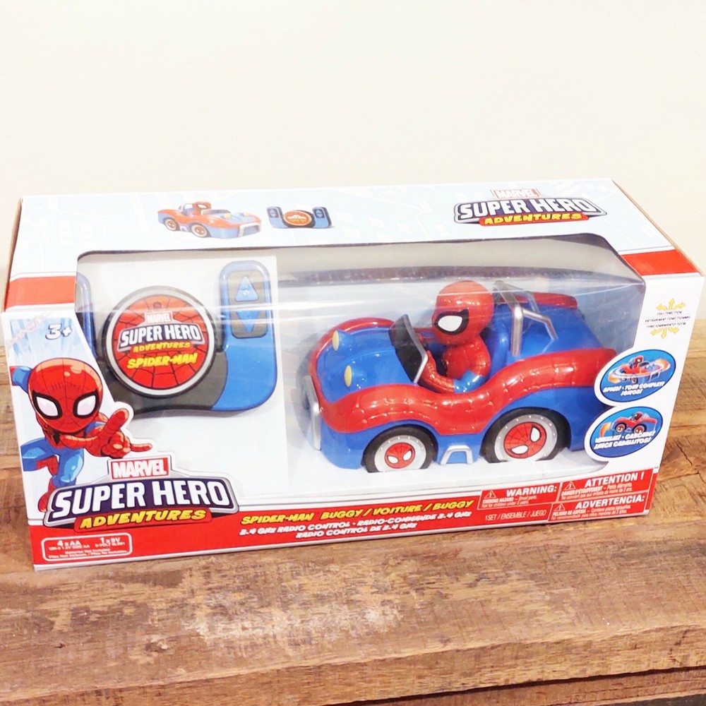Remote Control Marvel Super Hero Adventures Spiderman Buggy Car RC