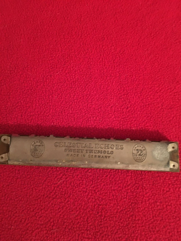 Vintage Beaver Brand Harmonica