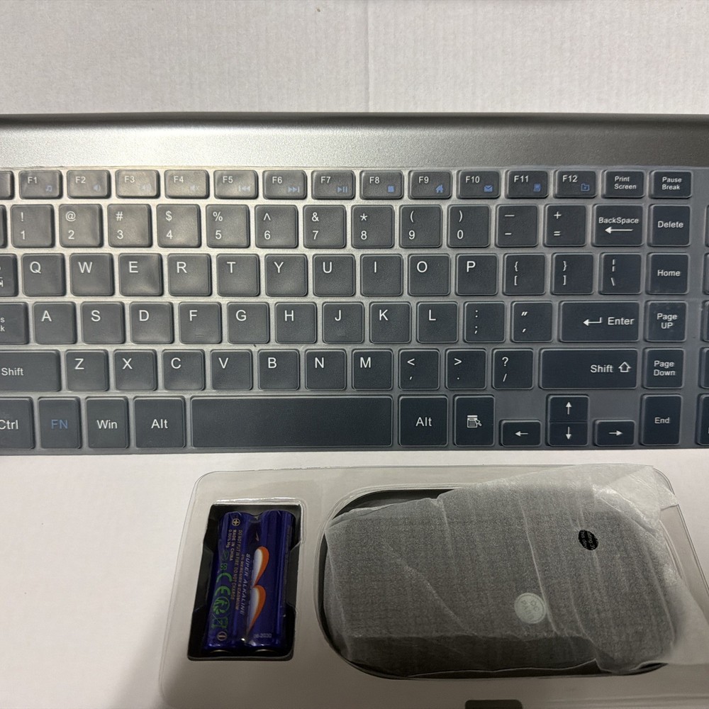 TopMate KM9000 Wireless Keyboard and Mouse Combo