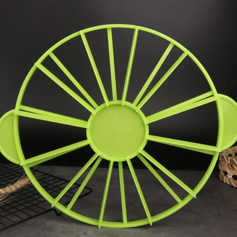 10/12 PCS Bread Cake Divider Equal Portion Cutter Slice Marker Baking Tool Green