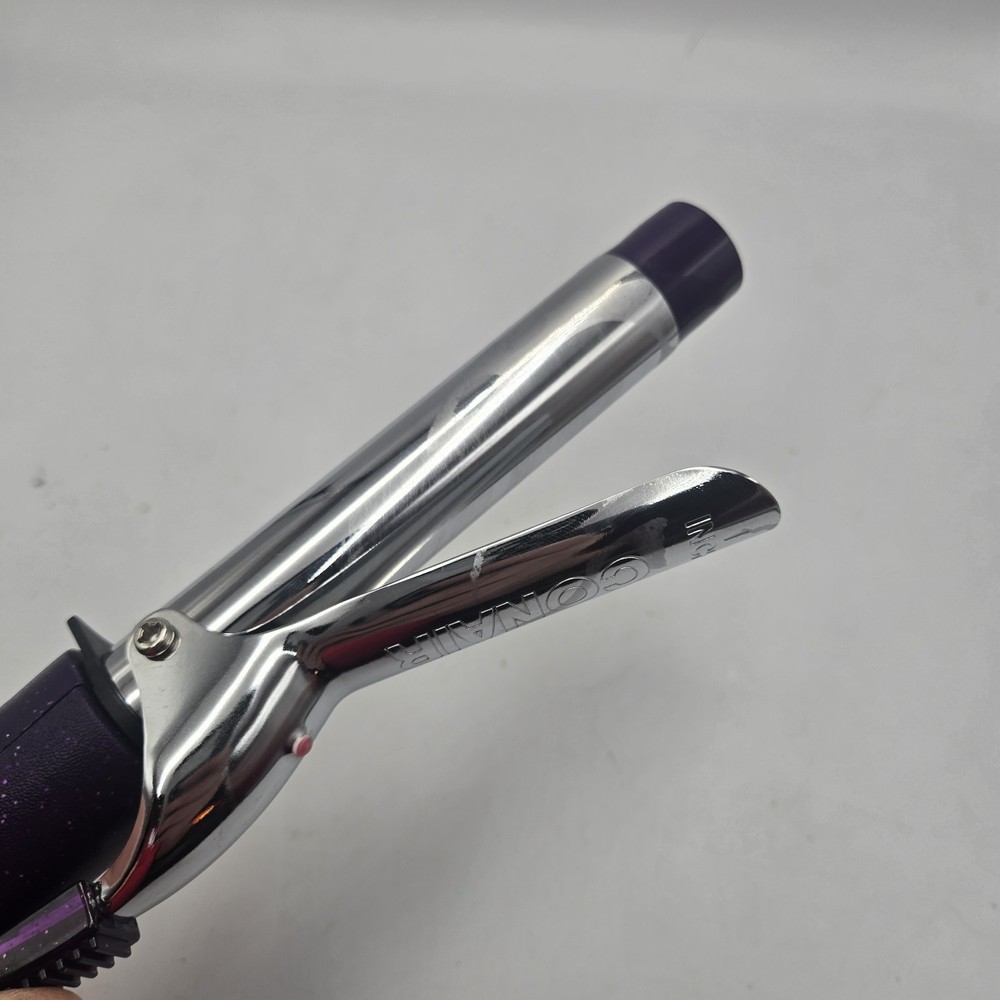 Conair Hot Curling Irons Purple Sparkle handle CD22WRS