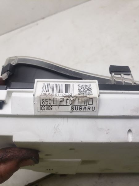 Speedometer Cluster MPH Base Fits 2008 IMPREZA 420073 OEM