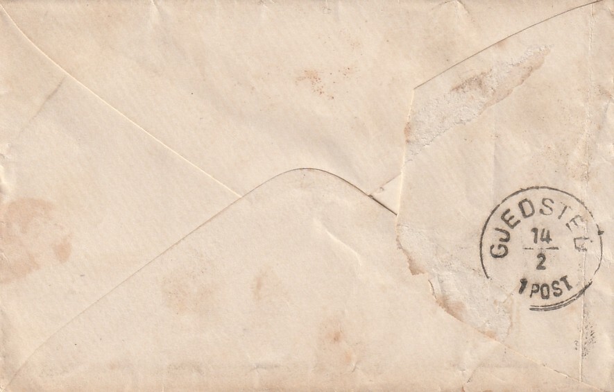 DENMARK: Cover Gjedsted, arr.canc.