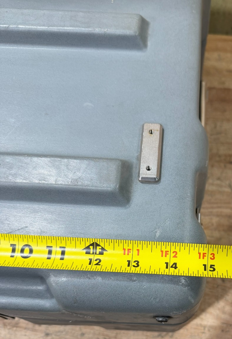 Pelican Hardigg Case 19x15x9" Grey Waterproof Storage Footlocker