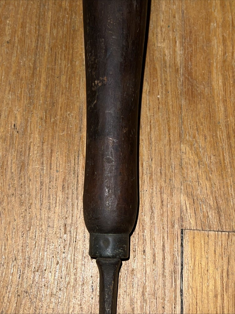 Antique Wooden Handle Box Scraper