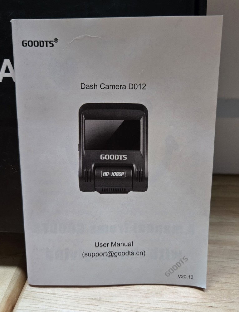 Camera Dash GOODTS Dash #D012 NIB