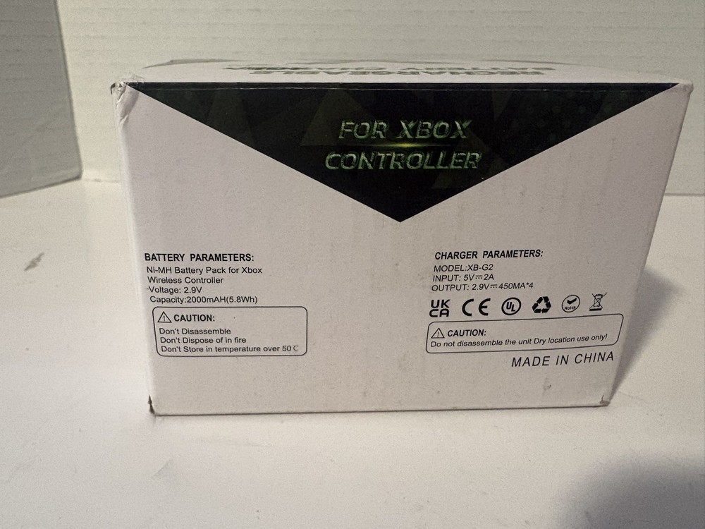NEW Rechargeable XBOX Battery Charging Station Pack For Controllers