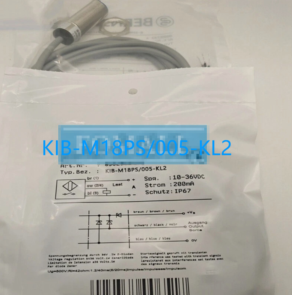 1pc New Proximity Switch Sensor KIB-M18PS/005-KL2 @yay