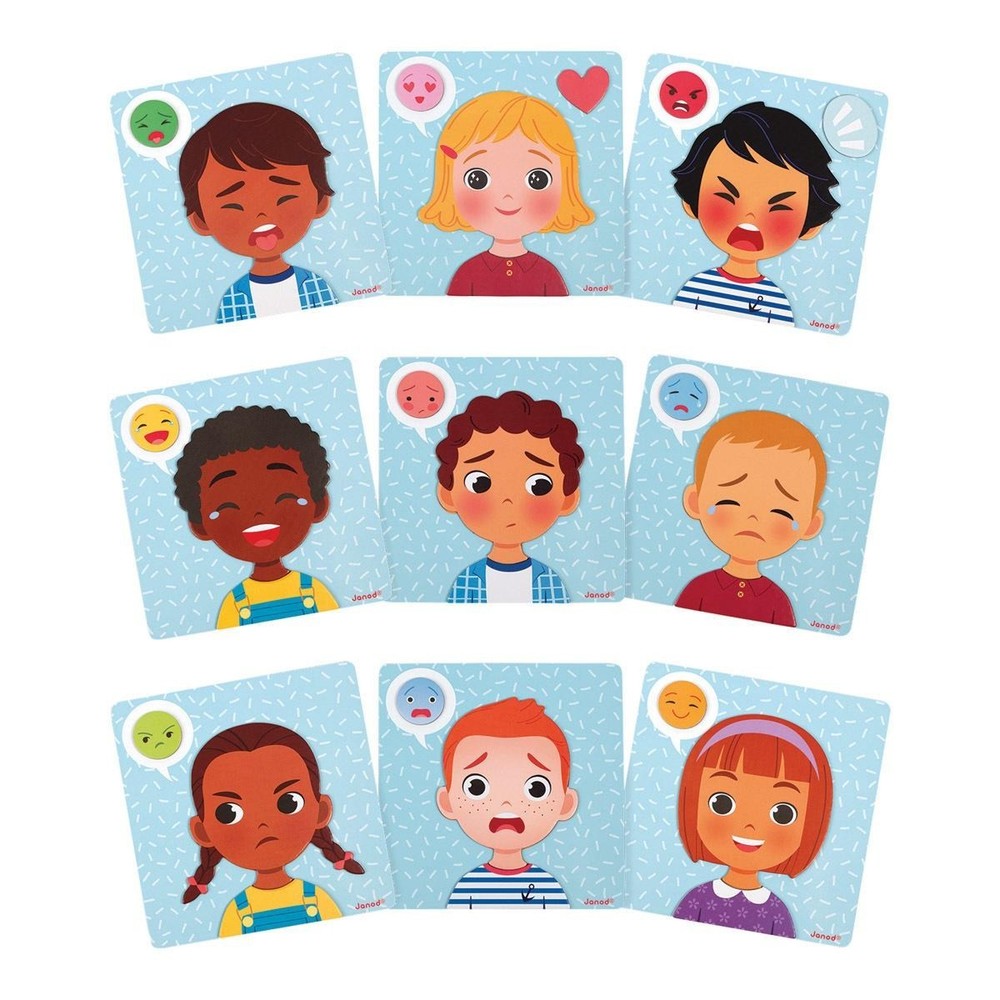 Janod Magnetic Emotions Recognition Set