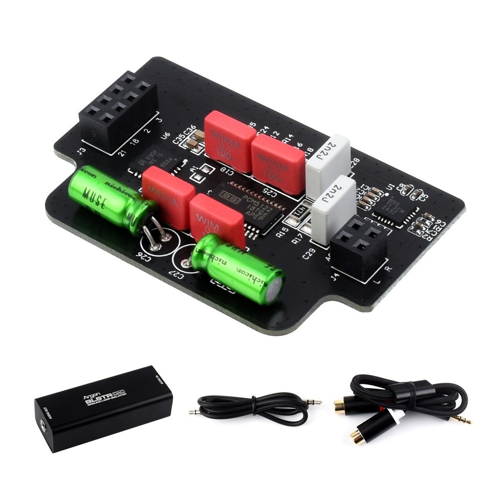 Waveshare Argon BLSTR DAC Board Kit, Add-On For Argon ONE V3 Case Only