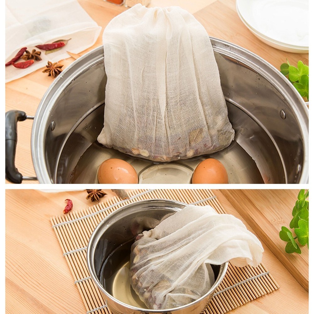 Bag Filter Bag Breathable Cloth Drawstring Filter Good Permeability Mesh