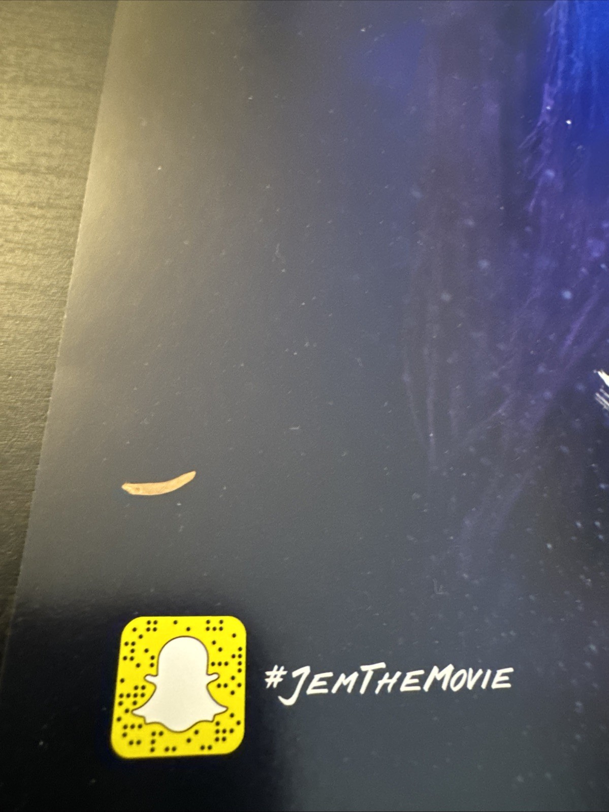 SAMANTHA NEWARK " JEM " and the Holograms signed autographed 11x17 Promo Poster