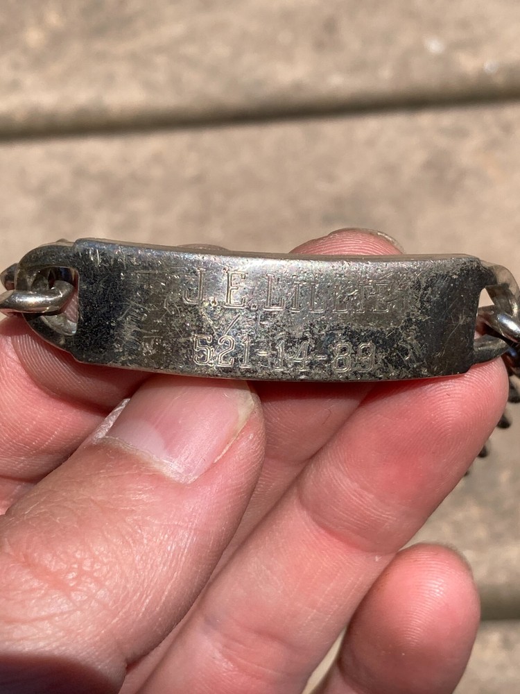 WW2 US Army Military Name ID Identification Bracelet 426th Airborne Quartermaste