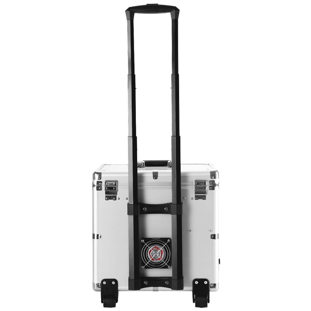Portable Dental Mobile Delivery Unit Air Compressor Rolling Box /Handpiece Kit