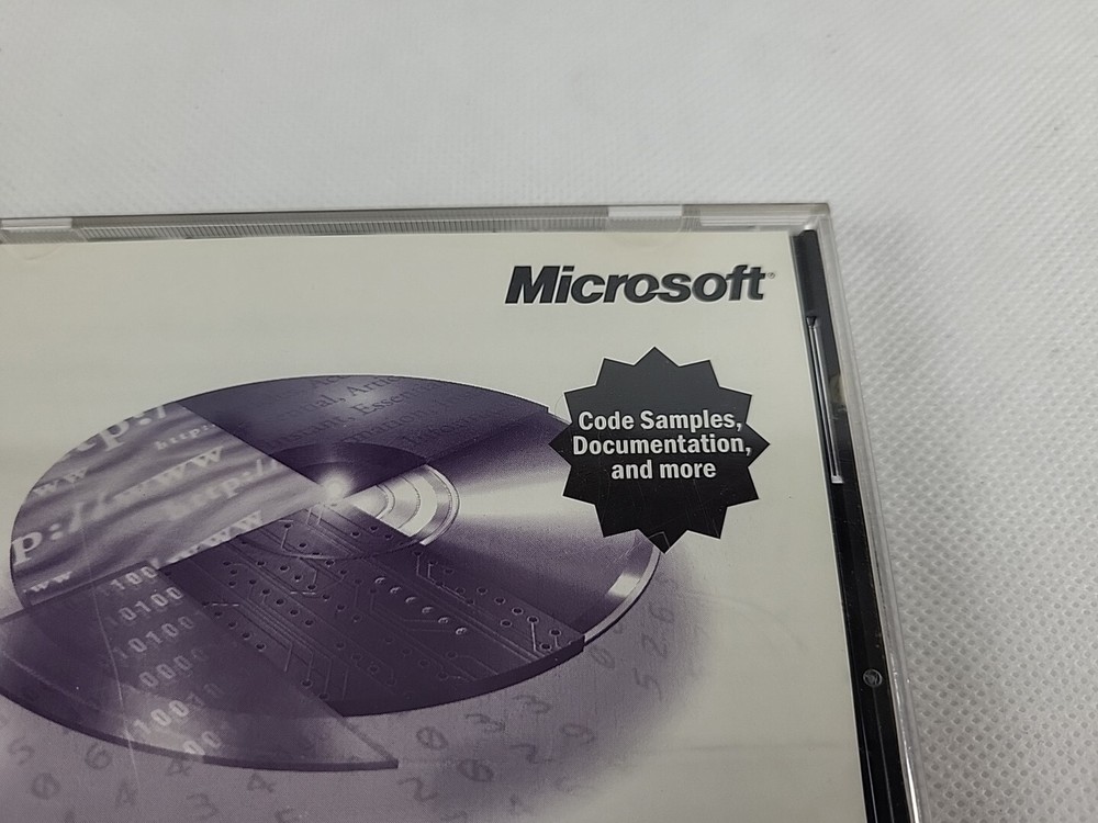 Microsoft MSDN Library Visual Studio 6.0 2 Disc With Code Tested and Working