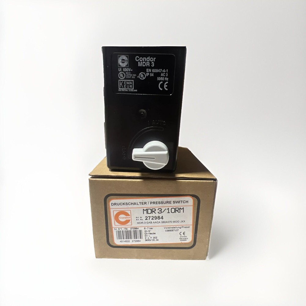 Condor Pressure Switch  MDR3 10RM