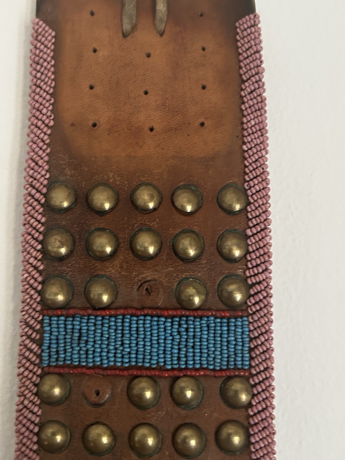 1890s. Northern Plains Beaded Belt