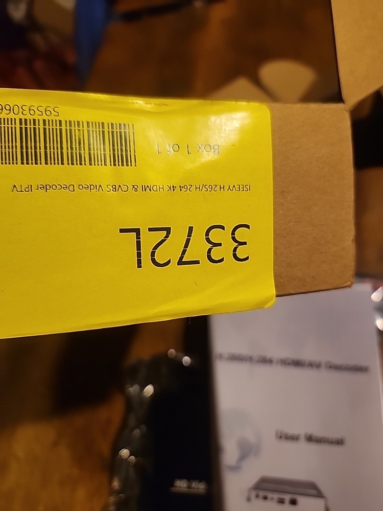 1080P Video Decoder - IPTV w/ HDMI & CVB -Stream Decoding RTMP/RTSP/RTP/UDP/HTTP