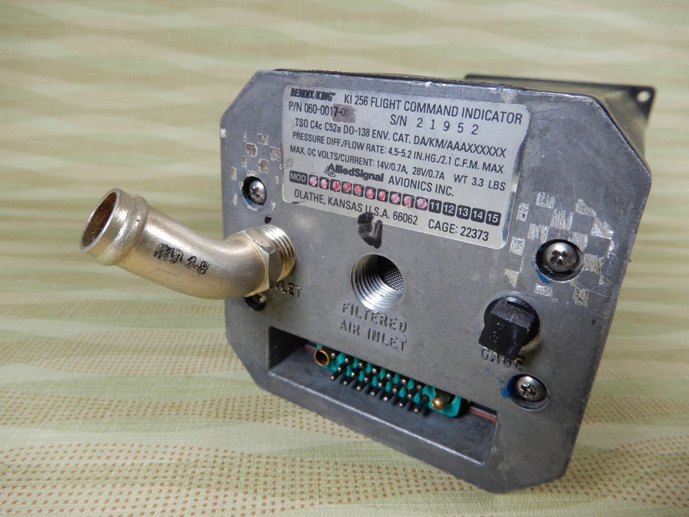 Bendix/King KI 256 Flight Command Indicator P/N 060-0017-00 Untested AS IS