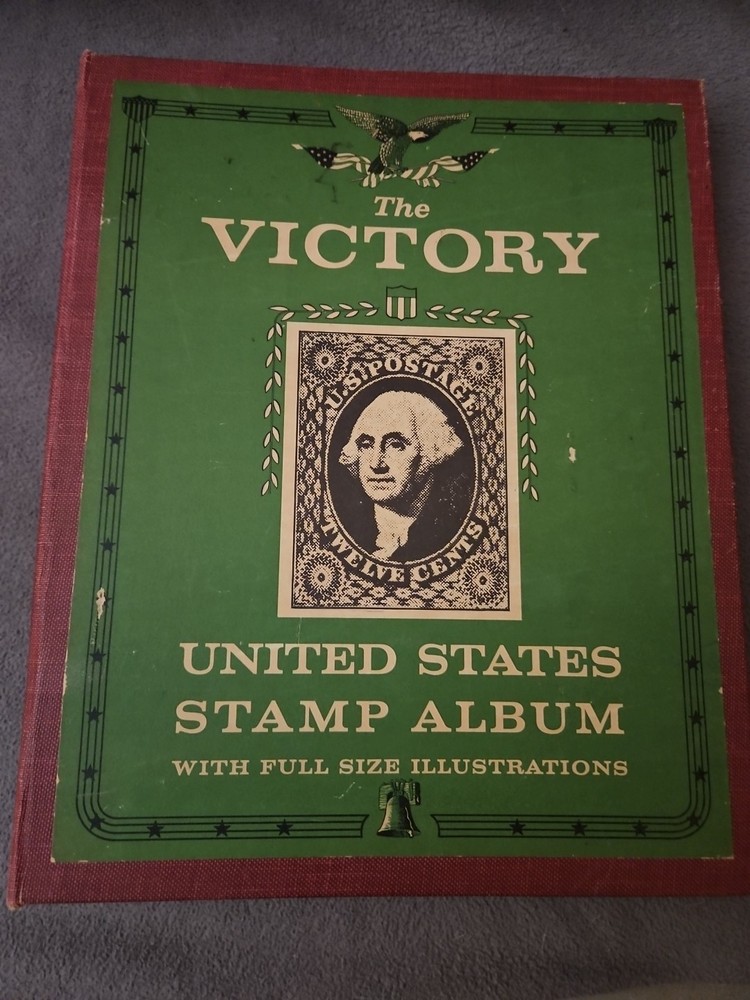 Victory United States Stamp Album Copyright 1959 NO STAMPS