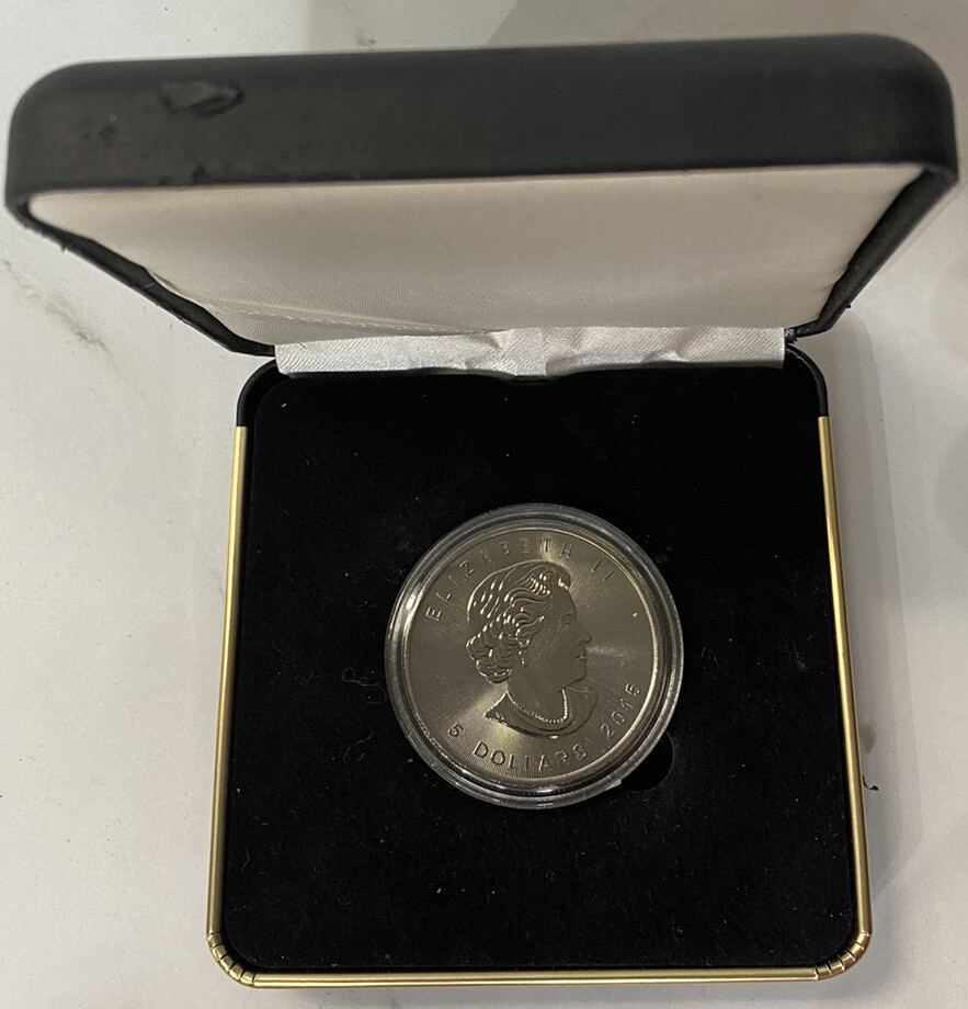 Canada 2015 $5 Burning Maple Silver Coin - Only 500 Minted cd
