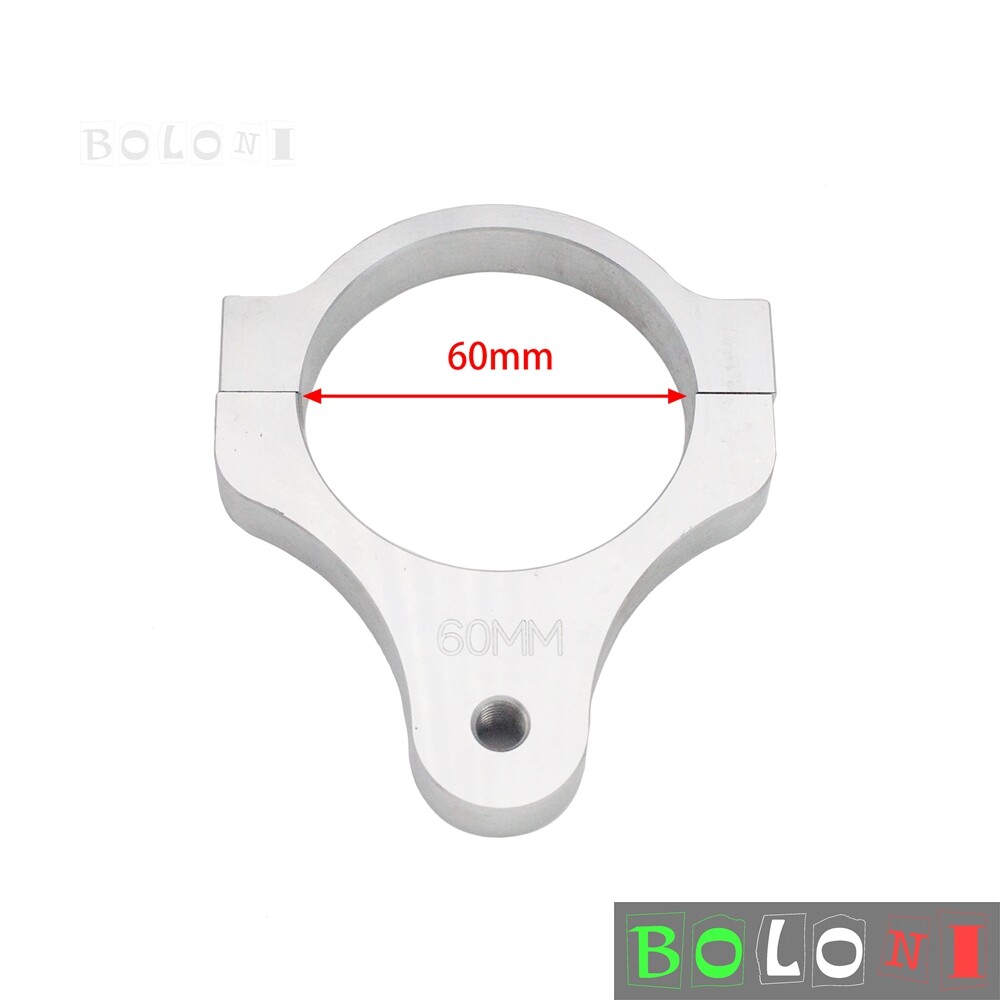 1PC 60mm Universal Motorcycle Steering Damper Fork Frame Mounting Clamp Bracket