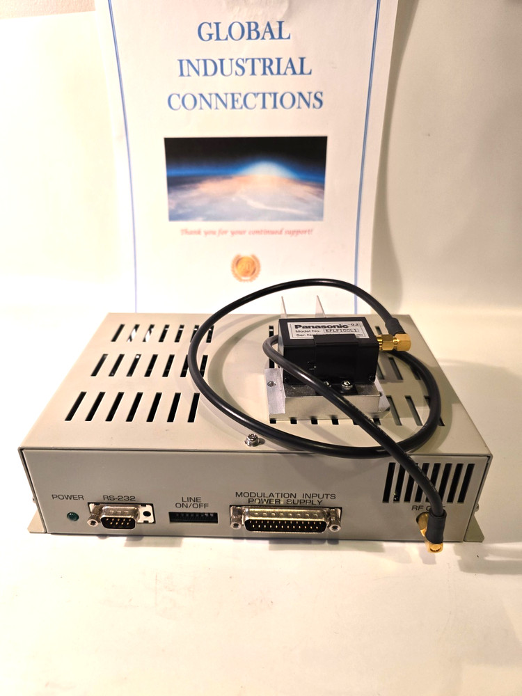 Panasonic EFLC90L6 Controller W/ EFLF100L1 Laser Optic Module